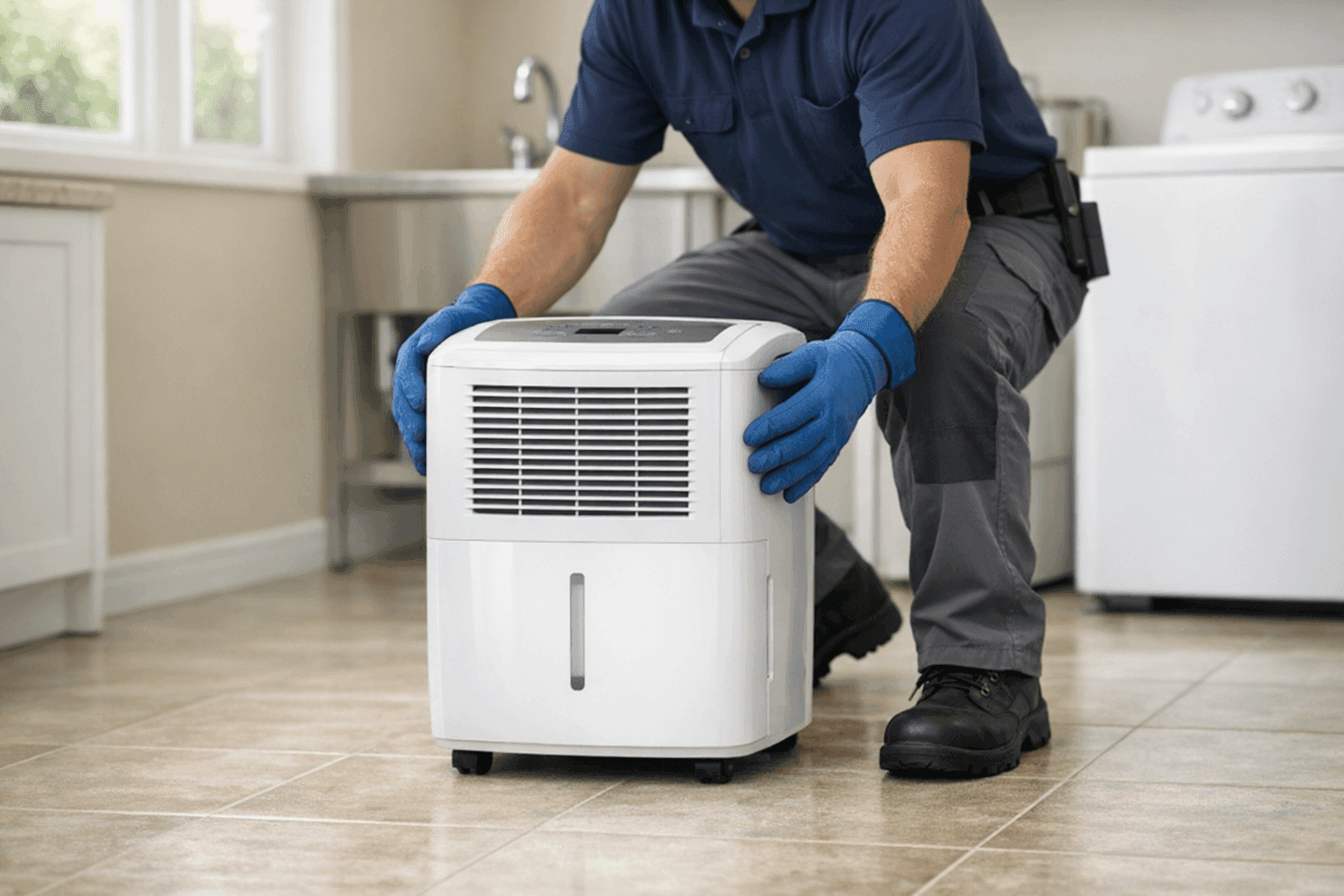 How to Safely Use a Portable Dehumidifier