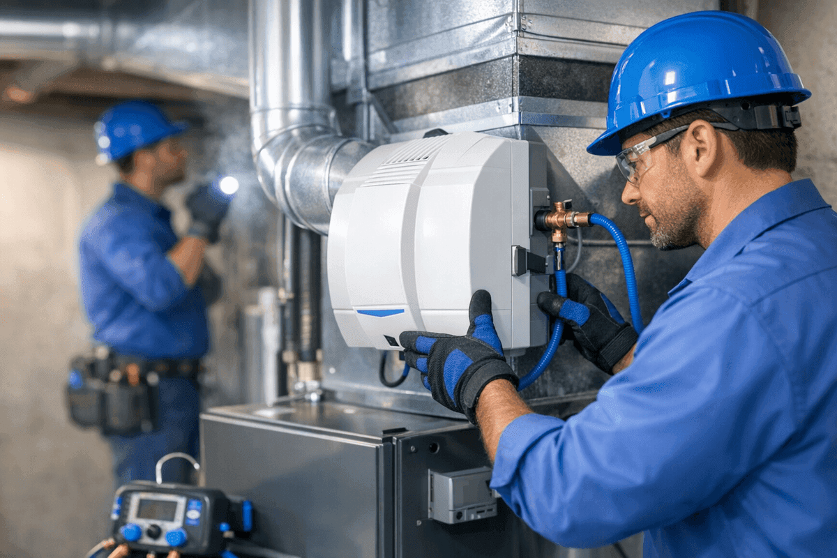 Humidifiers service by Right On AC