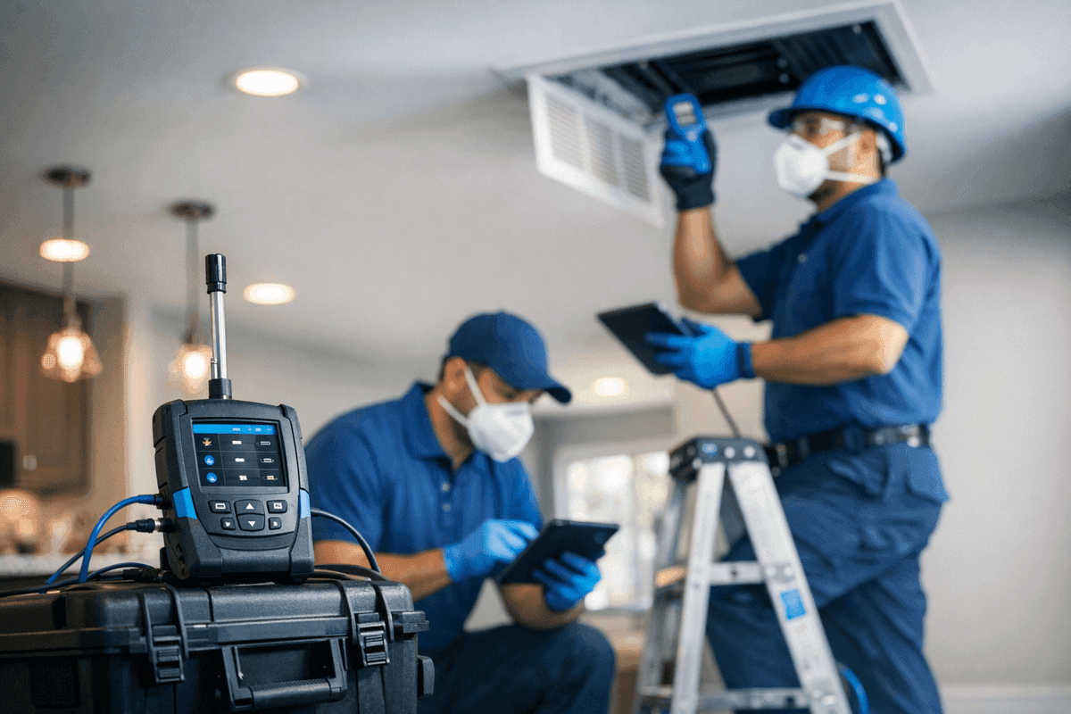 IAQ Testing service by Right On AC